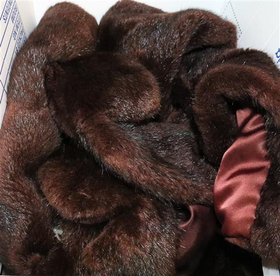 Fur jacket / stole(-)